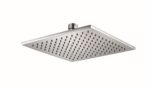 SYNC Square Brass Shower Head Chrome - 250mm