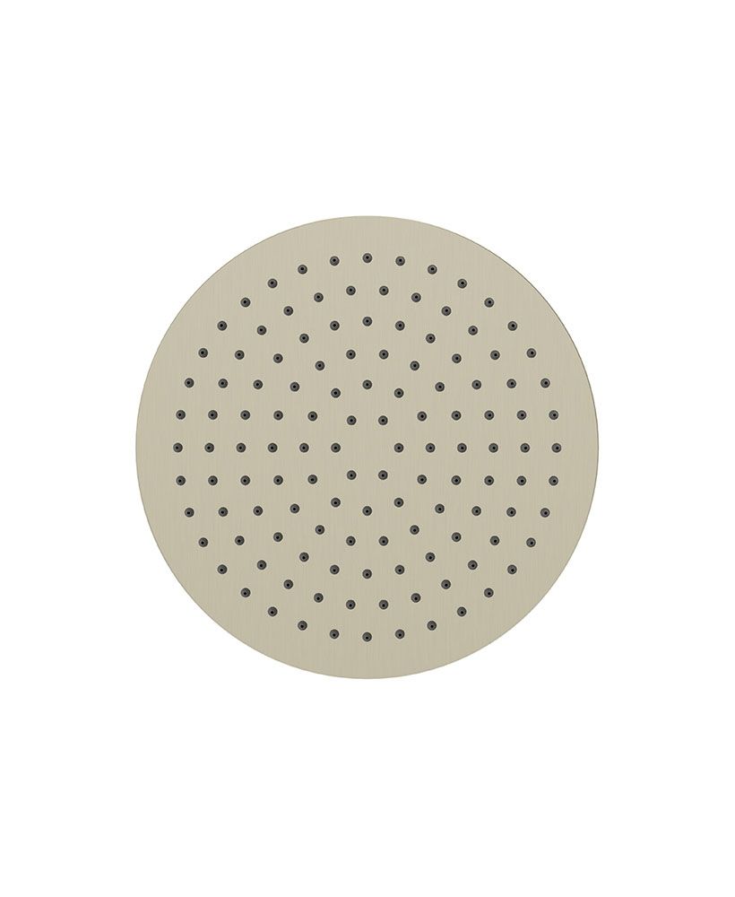 SYNC Round Thin Stainless Steel Shower Head 250mm Brushed Nickel SYNC Round Thin Stainless Steel Shower Head 250mm Brushed Nickel - Image 1