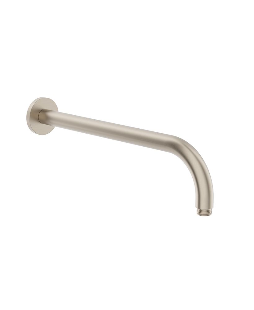 SYNC Round Wall Shower Arm 345mm Brushed Nickel SYNC Round Wall Shower Arm 345mm Brushed Nickel - Image 1
