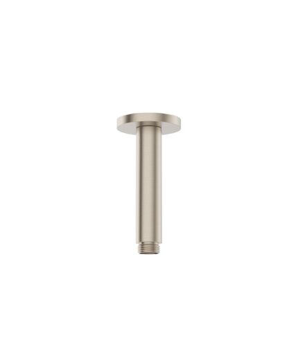 SYNC Round Ceiling Shower Arm 200mm Brushed Nickel