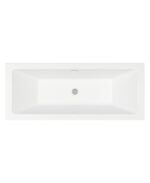 CUBO Double Ended Bath White - 1800x800mm