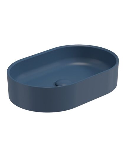 LIVING Oval Countertop Wash Basin & Waste Riverside