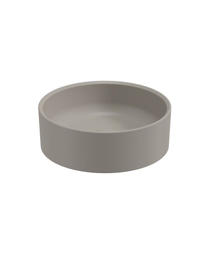 LIVING Round Countertop Wash Basin & Waste City Stone LIVING Round Countertop Wash Basin & Waste City Stone - Image 1