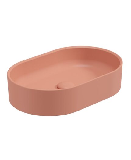 LIVING Oval Countertop Wash Basin & Waste Metro Blaze