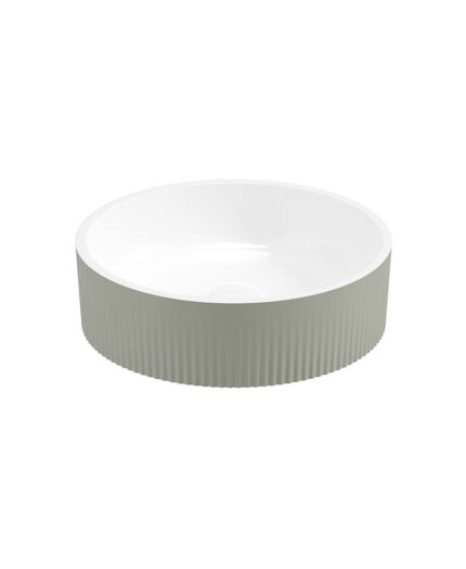 REED Round Countertop Wash Basin Lakeside Sage