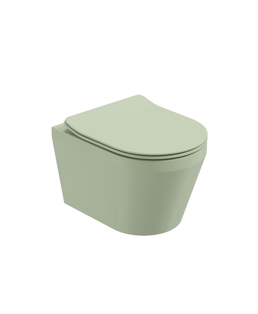 LIVING Wall Hung WC Parkland & Soft Close Seat LIVING Wall Hung WC Parkland & Soft Close Seat - Image 1