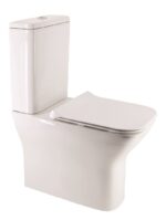 SOPHIA Rimless Fully Shrouded Close Coupled WC & Gamma Slim Soft Close Seat - Image 2