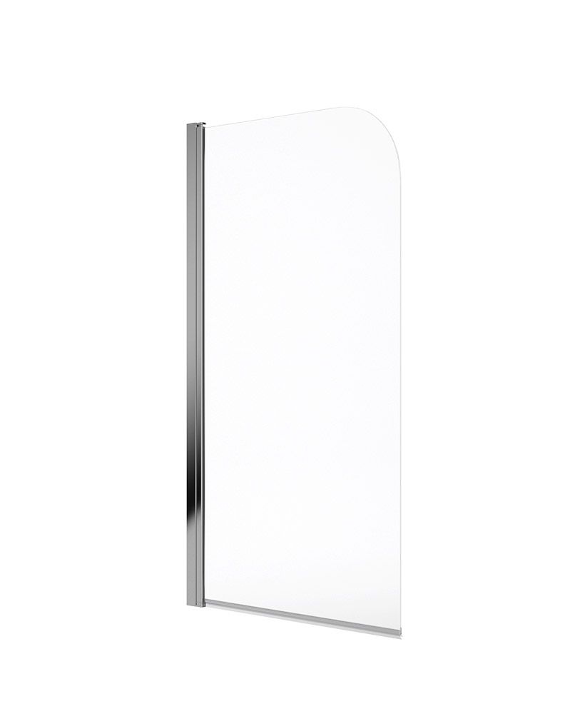 LUNAR SB1 6mm Radius Bath Screen Chrome LUNAR SB1 6mm Radius Bath Screen Chrome - Image 1