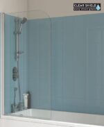 LUNAR SB1 6mm Radius Bath Screen Chrome - Image 3