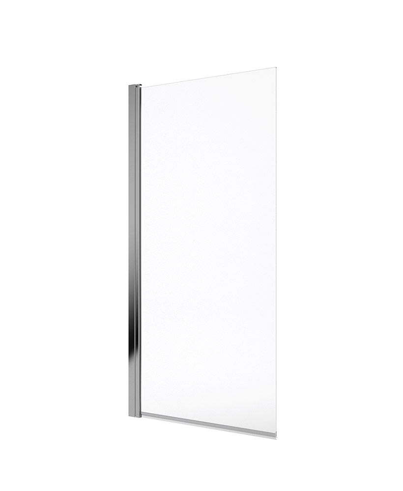 LUNAR SB2 6mm Square Edge Bath Screen Chrome LUNAR SB2 6mm Square Edge Bath Screen Chrome - Image 1