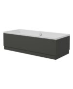 SCANDINAVIAN Front Bath Panel Matt Dolphin Grey - Image 2