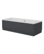SCANDINAVIAN End Bath Panel Matt Midnight Grey - Image 2