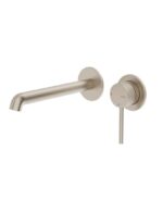 ALITA Wall Mounted Basin Mixer Brushed Nickel - Image 3
