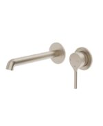 ALITA Wall Mounted Basin Mixer Brushed Nickel - Image 4