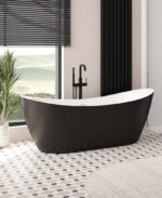 LYRA 1700x800mm Freestanding Bath Coloured - Image 3