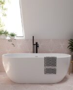 ANDREA Freestanding Bath White - Image 2