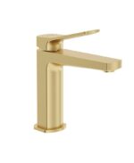 LUTA Basin Mixer Brushed Gold