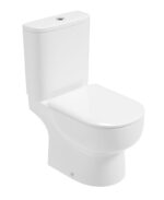 VIA Open Back Close Coupled WC & Sequence Soft Close Seat