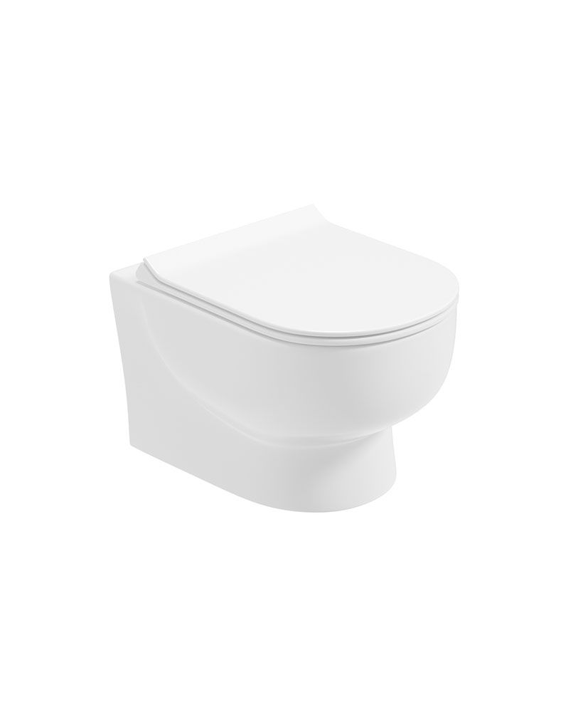 VIA Wall Hung WC & Sequence Slim Seat VIA Wall Hung WC & Sequence Slim Seat - Image 1