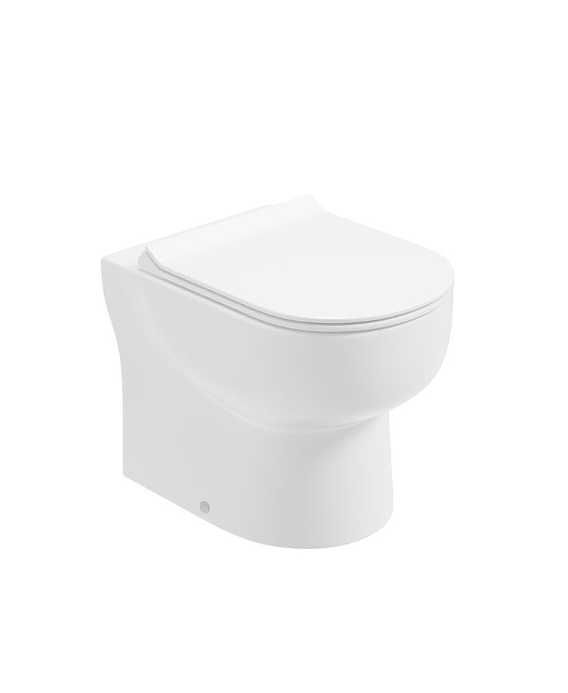 VIA Back to Wall WC & Sequence Slim Seat VIA Back to Wall WC & Sequence Slim Seat - Image 1