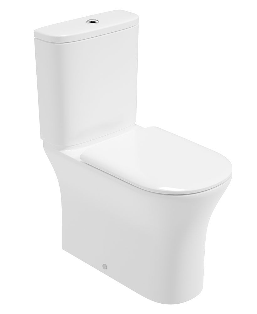 PENA Comfort Height Close Coupled Fully Shrouded Close Coupled WC & Sequence Soft Close Seat PENA Comfort Height Close Coupled Fully Shrouded Close Coupled WC & Sequence Soft Close Seat - Image 1