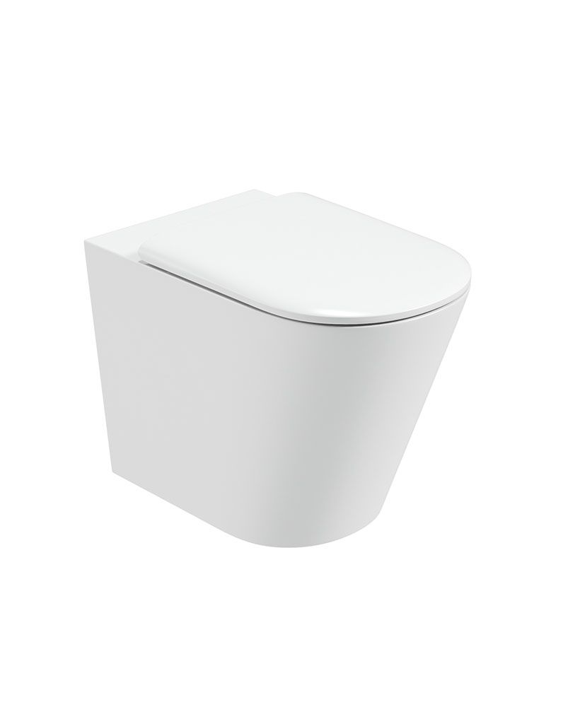 REFLECTIONS Rimless Back to Wall WC & Sequence Soft Close Seat REFLECTIONS Rimless Back to Wall WC & Sequence Soft Close Seat - Image 1