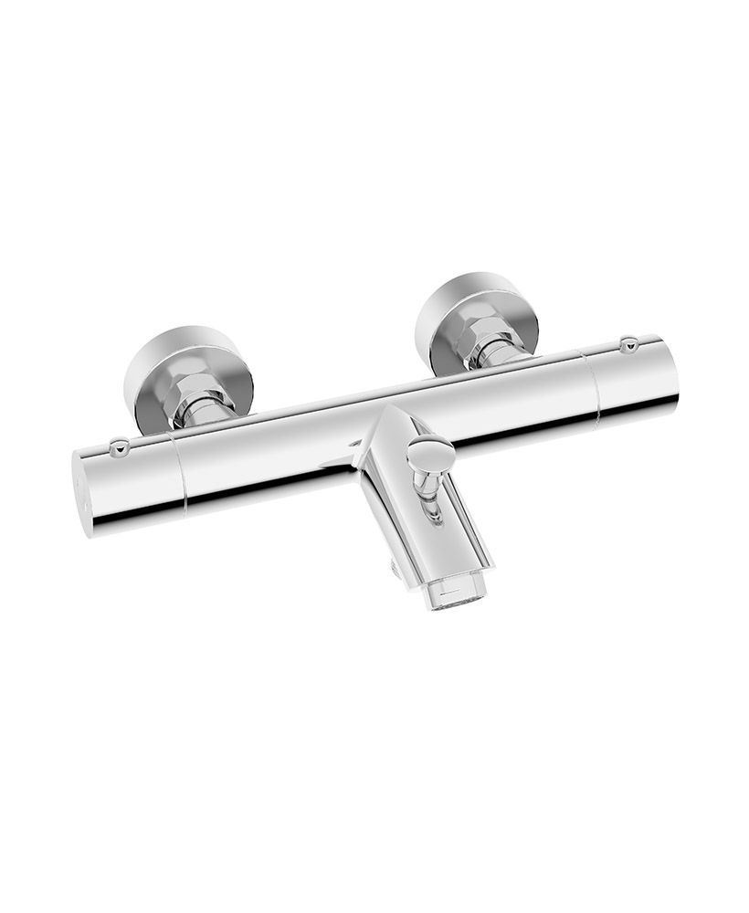 FORM Thermostatic Bath Shower Mixer & Fast Fix Kit Chrome FORM Thermostatic Bath Shower Mixer & Fast Fix Kit Chrome - Image 1