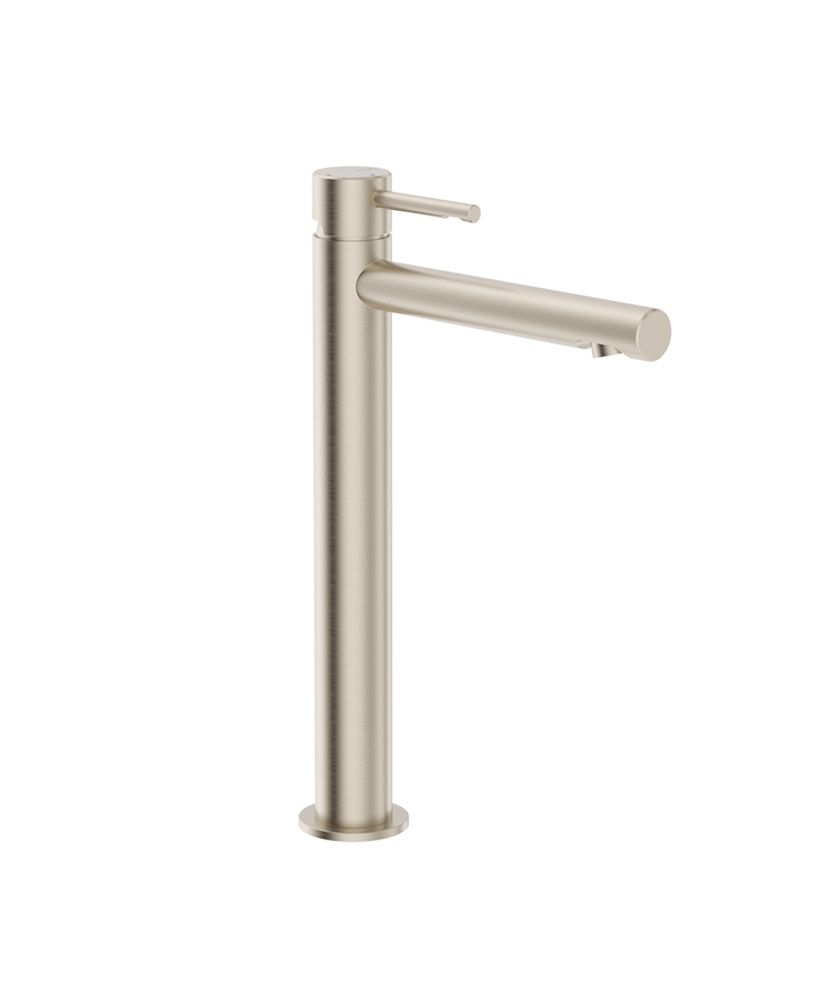 HAKK Freestanding Basin Mixer Brushed Nickel HAKK Freestanding Basin Mixer Brushed Nickel - Image 1