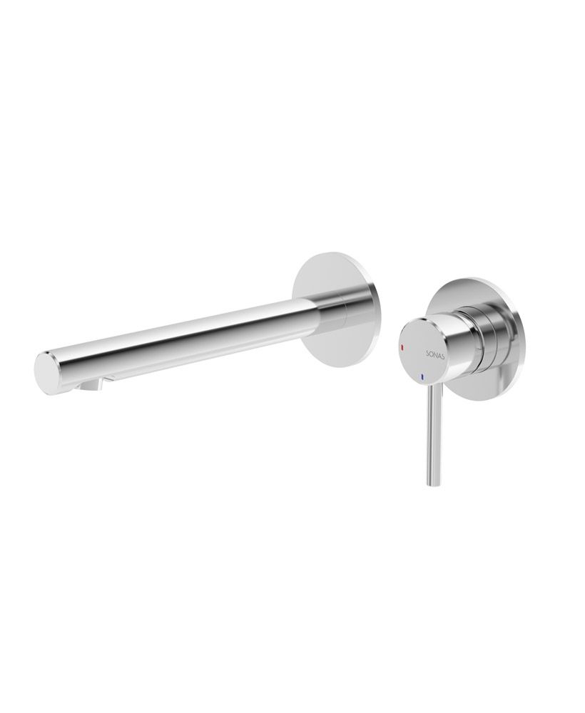 HAKK Wall Mounted Basin Mixer Chrome HAKK Wall Mounted Basin Mixer Chrome - Image 1