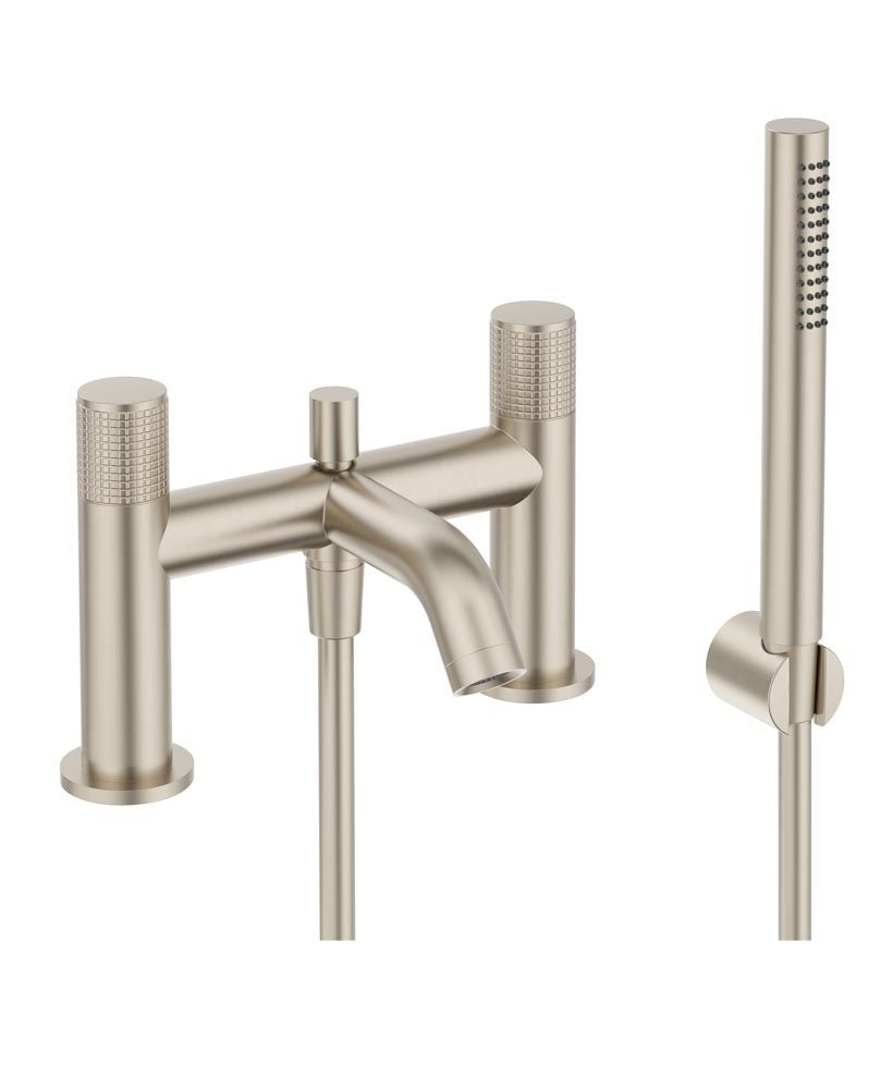 ALITA Bath Shower Mixer Brushed Nickel ALITA Bath Shower Mixer Brushed Nickel - Image 1