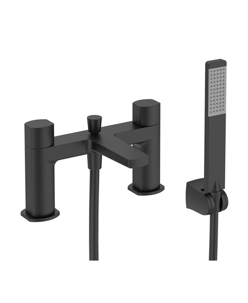 LUTA Bath Shower Mixer Matt Black LUTA Bath Shower Mixer Matt Black - Image 1