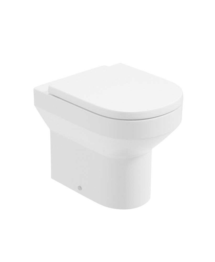 BASE Rimless Back to Wall Standard Height WC & PP Seat BASE Rimless Back to Wall Standard Height WC & PP Seat - Image 1