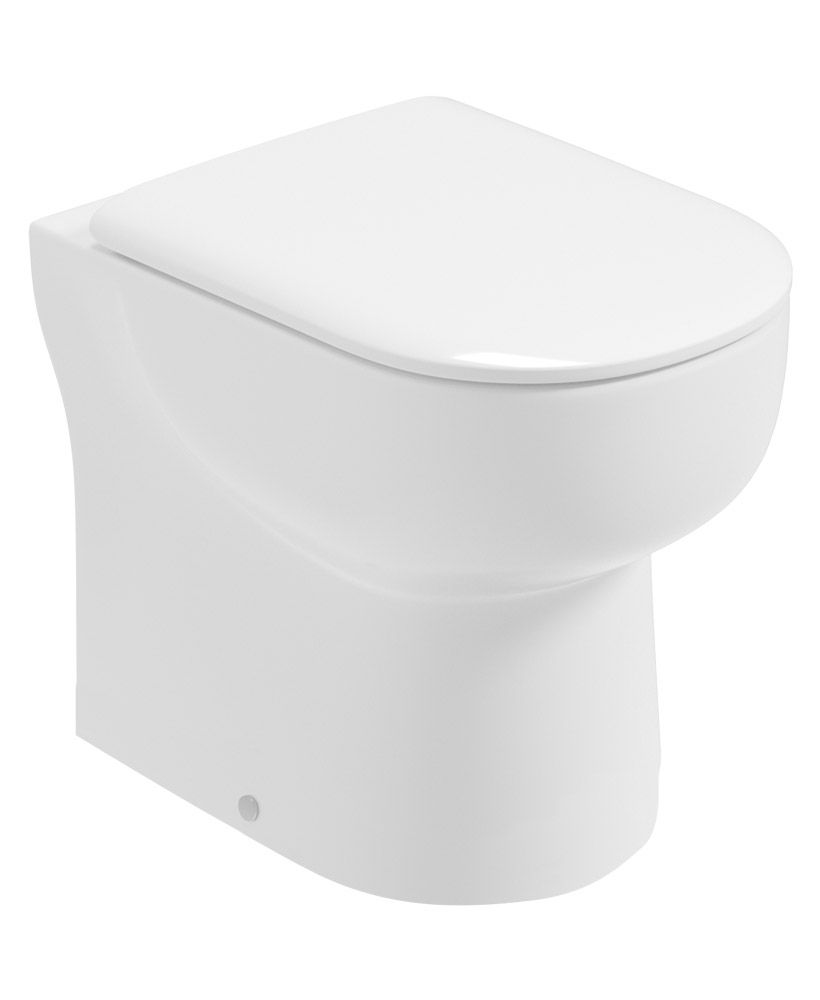 VIA Rimless Comfort Height Back to Wall WC & Sequence Soft Close Seat VIA Rimless Comfort Height Back to Wall WC & Sequence Soft Close Seat - Image 1