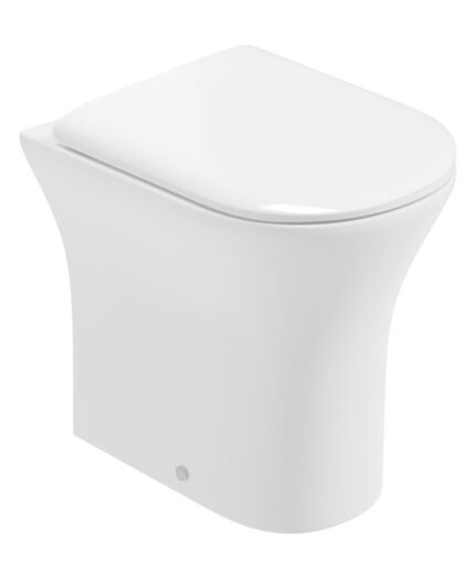 PENA Rimless Comfort Height Back to Wall WC & Sequence Soft Close Seat