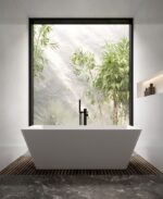 SEREN 1700x750mm Freestanding Bath - Image 2