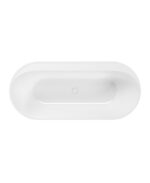 REED Fluted 1700x750mm Freestanding Bath Coloured
