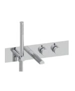 HAKK Concealed Bath Shower Mixer Chrome