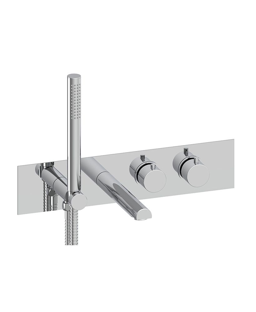 HAKK Concealed Bath Shower Mixer Chrome HAKK Concealed Bath Shower Mixer Chrome - Image 1