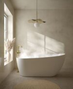 AUGUST 1700x750mm Freestanding Bath White - Image 4