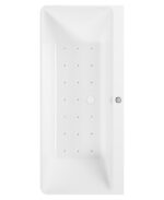 ONTARIO 1700x750mm Freestanding Air Jet System Whirlpool Bath White