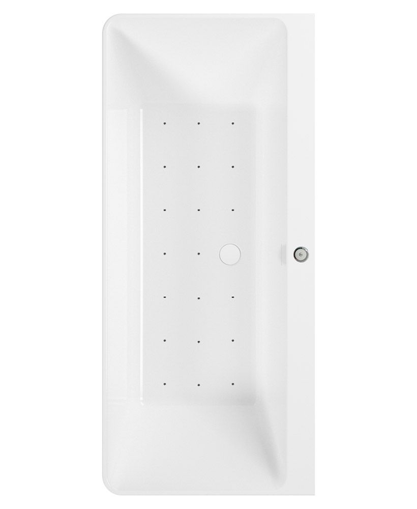 ONTARIO 1700x750mm Freestanding Air Jet System Whirlpool Bath Coloured ONTARIO 1700x750mm Freestanding Air Jet System Whirlpool Bath Coloured - Image 1