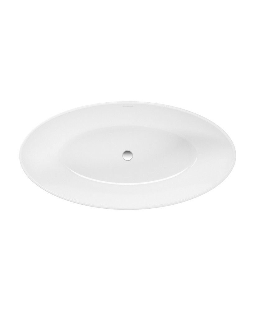 MAROVO 1600x800mm Freestanding Bath White MAROVO 1600x800mm Freestanding Bath White - Image 1