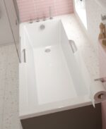 CADENZA 1700x700mm Single Ended Bath White - Image 2