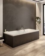 PACIFIC Double Ended Bath White - Image 2