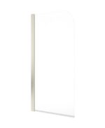 LUNAR SB1 6mm Radius Bath Screen Brushed Nickel