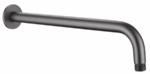 Round 300mm Shower Arm - Gunmetal Grey