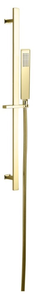 Square Brushed Brass Slide Rail Pencil handset