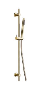 Round Brushed Brass Slide Rail Pencil handset