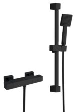 SQUARE BAR VALVE WITH SLIDE RAIL KIT MATT BLACK