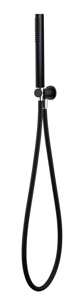 Round Outlet and Parking Bracket inc. Handset & Hose Round Outlet and Parking Bracket inc. Handset & Hose - Image 1